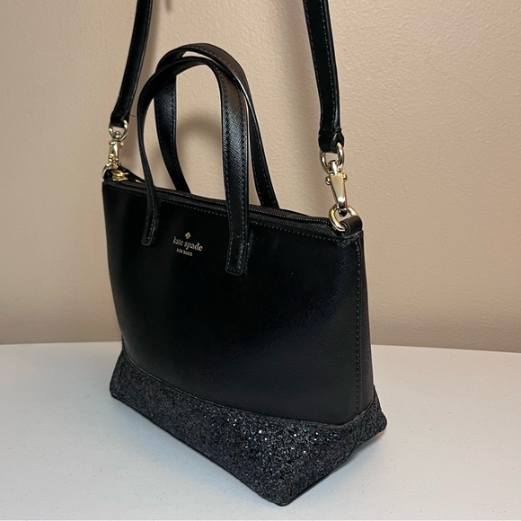 Kate Spade New York Ina Greta Court Glitter Crossbody Bag - Picture 5 of 12